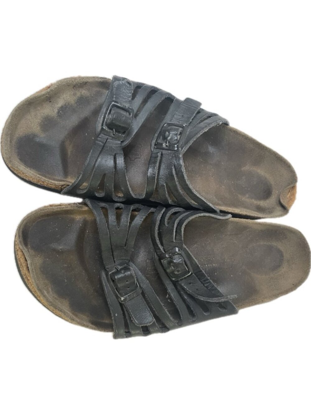 Birkenstock Women's Granada Black Birkibuc Sandal EU 40 US 9 - Picture 5 of 8
